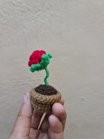 Flower Pots Keychain