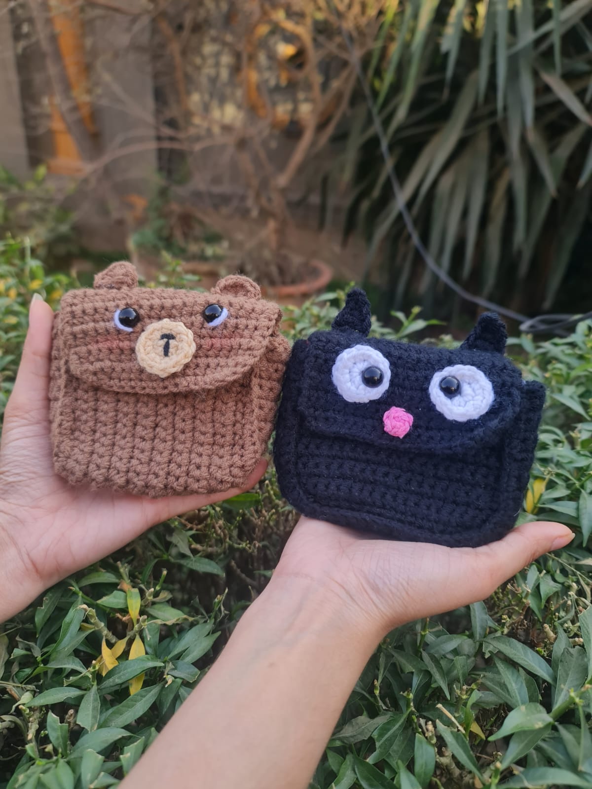 Kawaii Crochet Animal Pouches