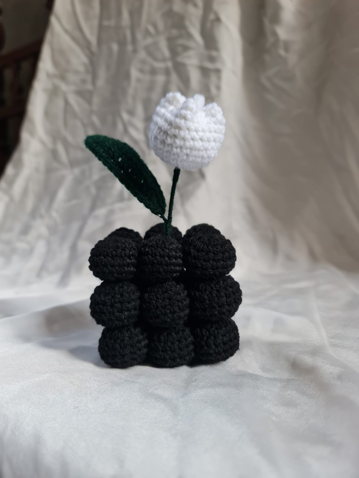 Black Lily Pot