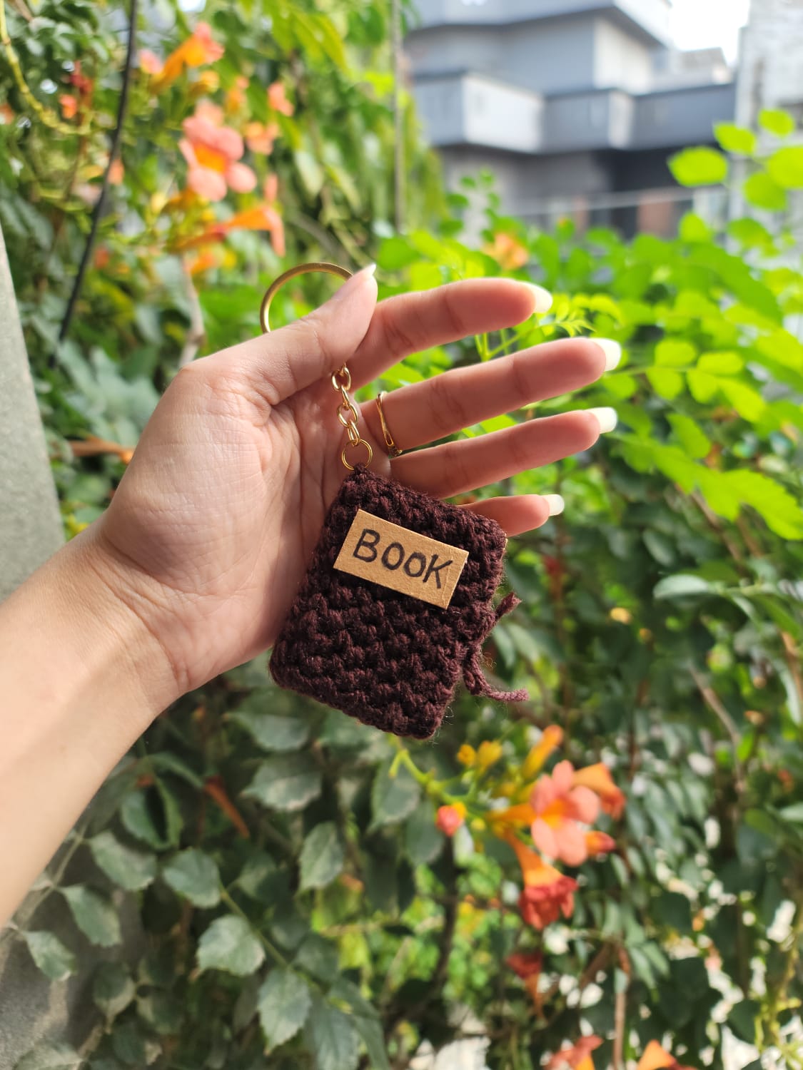 Book Keychain