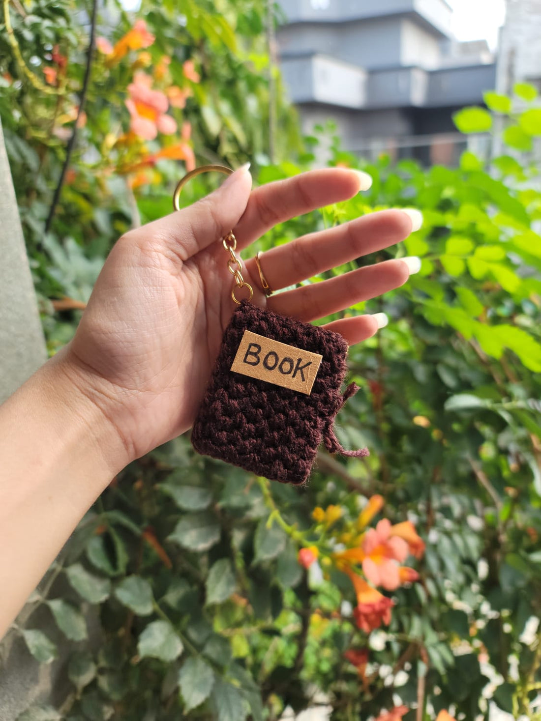 Book Keychain